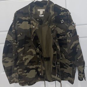 H&M camouflage jacket